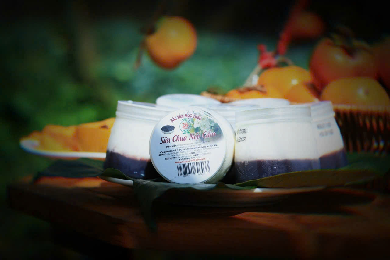 Sữa chua nếp cẩm